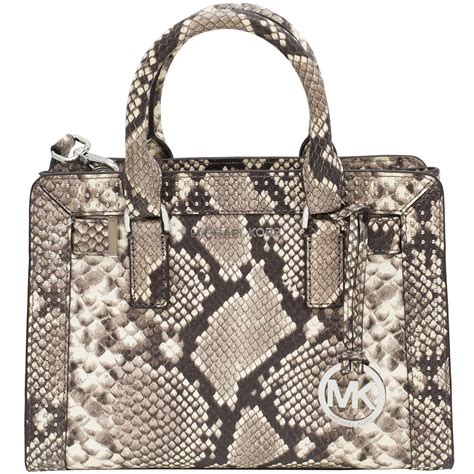 michael kors purse snakeskin|michael kors snake print handbags.